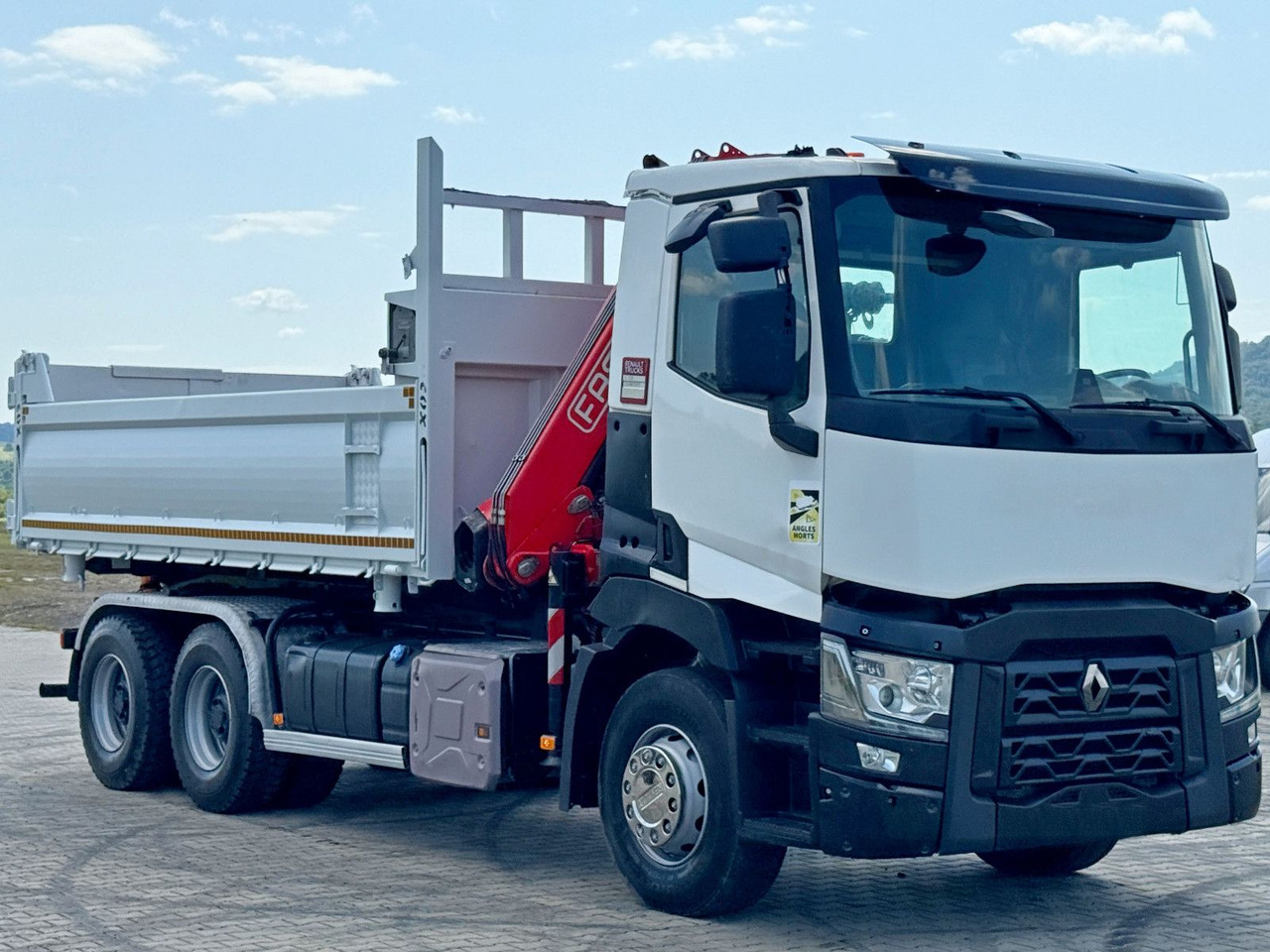 Renault C 430 * FASSI F165A.0.23 + FUNK * 6x4 - Tipper, Crane truck: picture 4 Renault C 430 * FASSI F165A.0.23 + FUNK * 6x4 - Tipper, Crane truck: picture 4