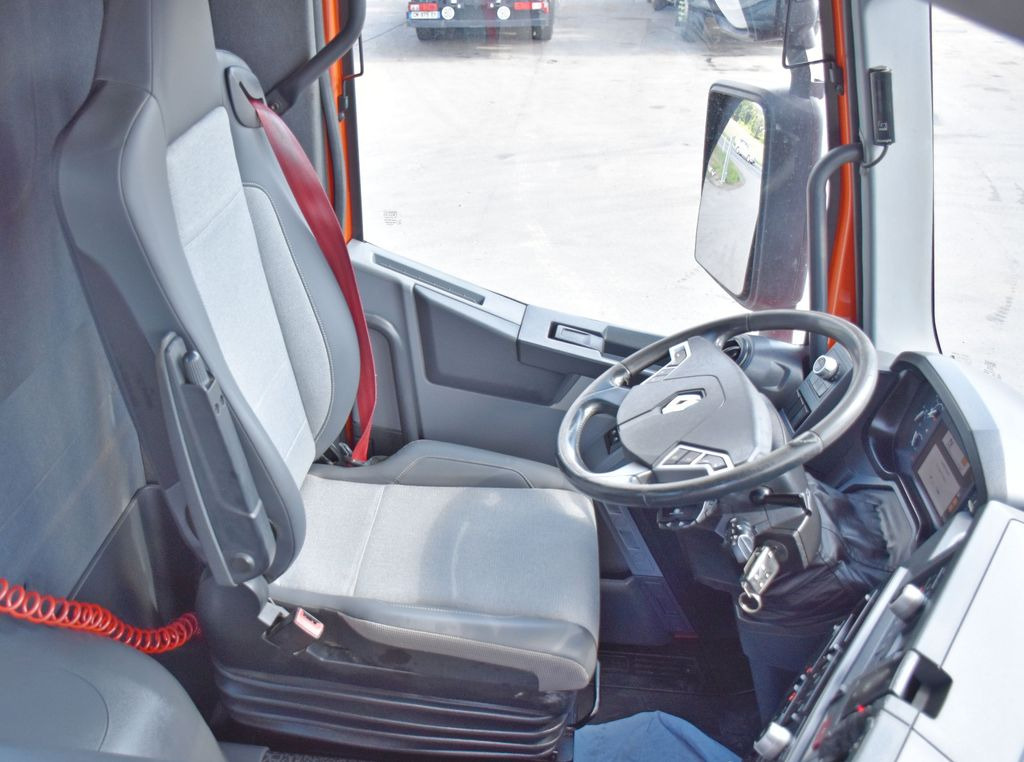Crane truck, Tipper Renault K 430 * HIAB 144 B-3 HIDUO + FUNK / 6x4: picture 12
