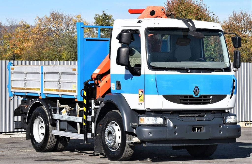 Renault MIDLUM 270 DXI *TIPPER 3,50m *PK 8501-K/FUNK - Crane truck, Tipper: picture 3 Renault MIDLUM 270 DXI *TIPPER 3,50m *PK 8501-K/FUNK - Crane truck, Tipper: picture 3