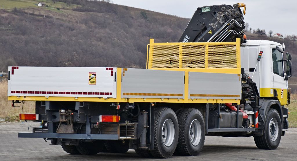 Leasing of Scania 114 G 380 * PRITSCHE 6,10m * KRAN * 6x4 * TOP  Scania 114 G 380 * PRITSCHE 6,10m * KRAN * 6x4 * TOP: picture 6