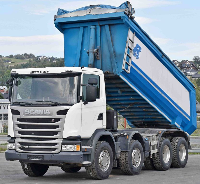 Scania G 450 * Kipper * TOPZUSTAND / 8x4 Scania G 450 * Kipper * TOPZUSTAND / 8x4 - Tipper: picture 3 Scania G 450 * Kipper * TOPZUSTAND / 8x4 Scania G 450 * Kipper * TOPZUSTAND / 8x4 - Tipper: picture 3