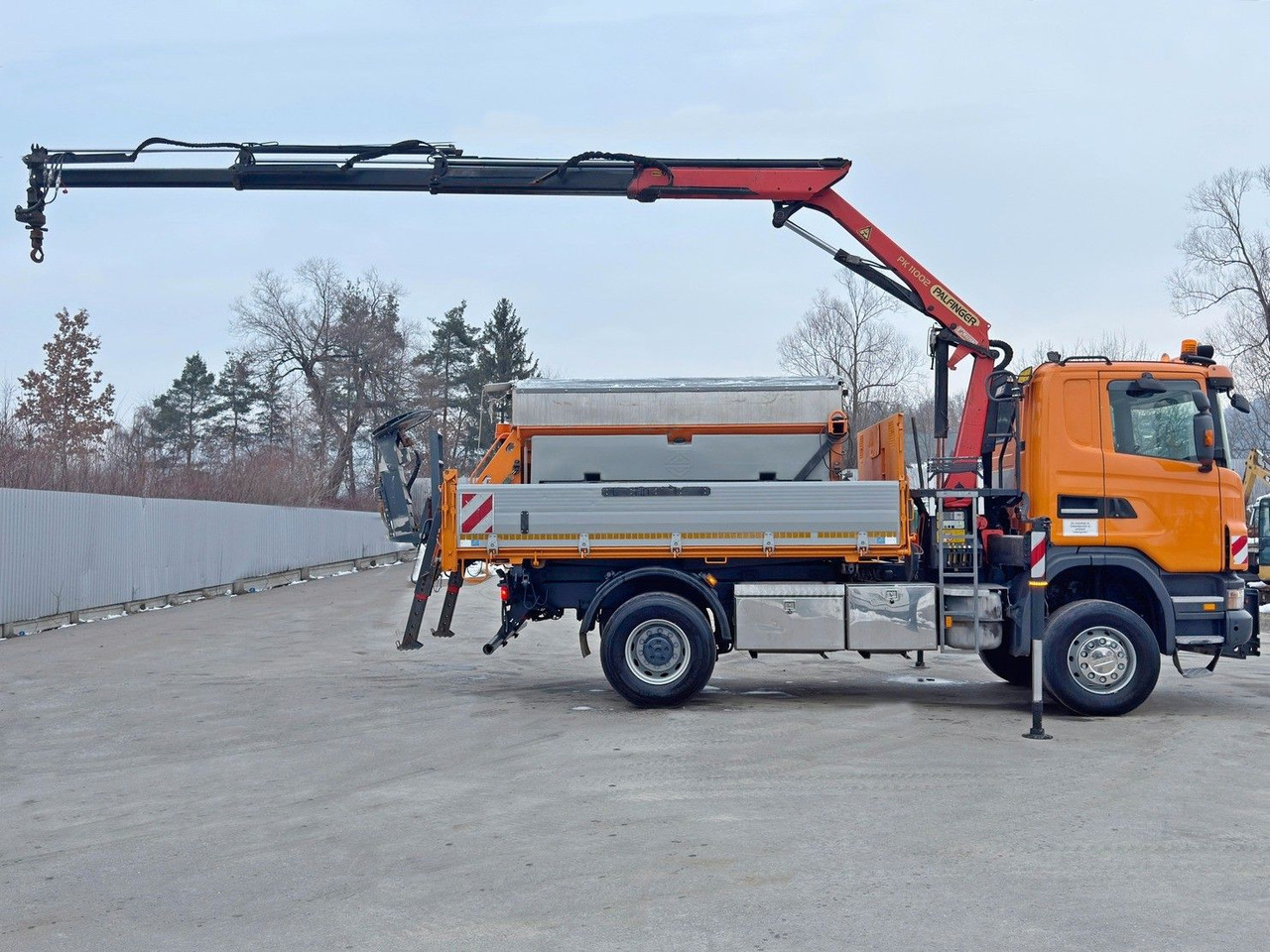 Scania R 420 KIPPER 4,15 m * PK 11002/FUNK * sandblaste - Crane truck: picture 5 Scania R 420 KIPPER 4,15 m * PK 11002/FUNK * sandblaste - Crane truck: picture 5