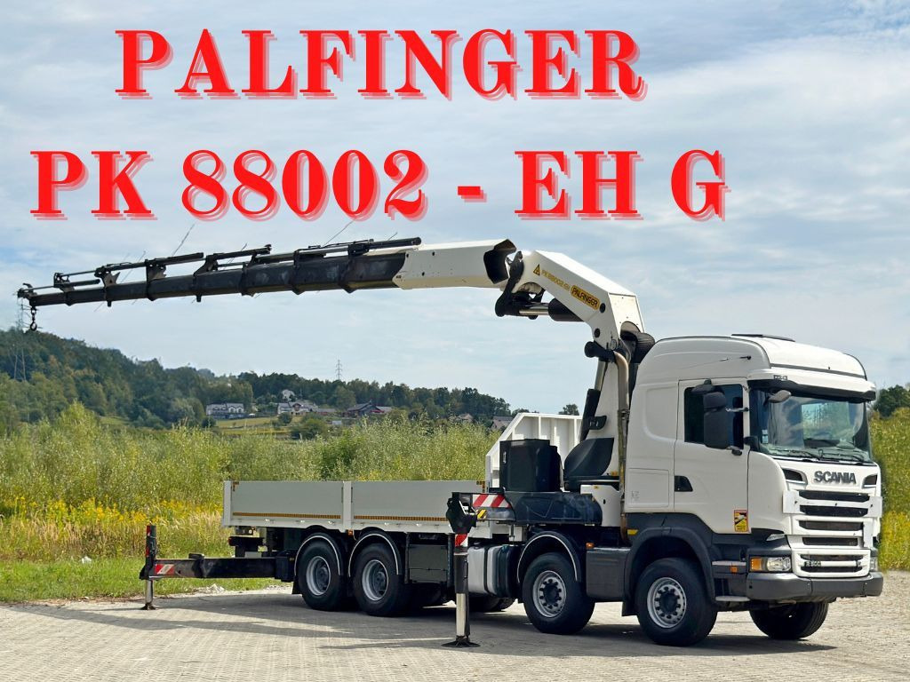 Scania R 500 * PK 88002 - EH G + FUNK * 8x4 *TOPZUSTAND - Crane truck: picture 1 Scania R 500 * PK 88002 - EH G + FUNK * 8x4 *TOPZUSTAND - Crane truck: picture 1