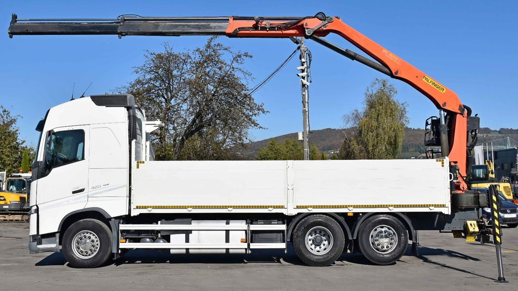 Volvo FH 420 Pritsche 6,60m * PK 18001 L* TOPZUSTAND Volvo FH 420 Pritsche 6,60m * PK 18001 L* TOPZUSTAND - Crane truck, Dropside/ Flatbed truck: picture 5 Volvo FH 420 Pritsche 6,60m * PK 18001 L* TOPZUSTAND Volvo FH 420 Pritsche 6,60m * PK 18001 L* TOPZUSTAND - Crane truck, Dropside/ Flatbed truck: picture 5