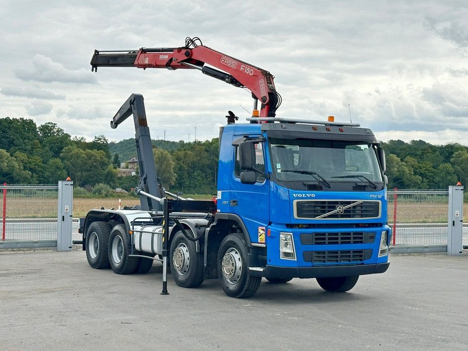 Volvo FM 12.420 * FASSI F150A.21 * 8x4 * TOP - Hook lift truck, Crane truck: picture 2 Volvo FM 12.420 * FASSI F150A.21 * 8x4 * TOP - Hook lift truck, Crane truck: picture 2
