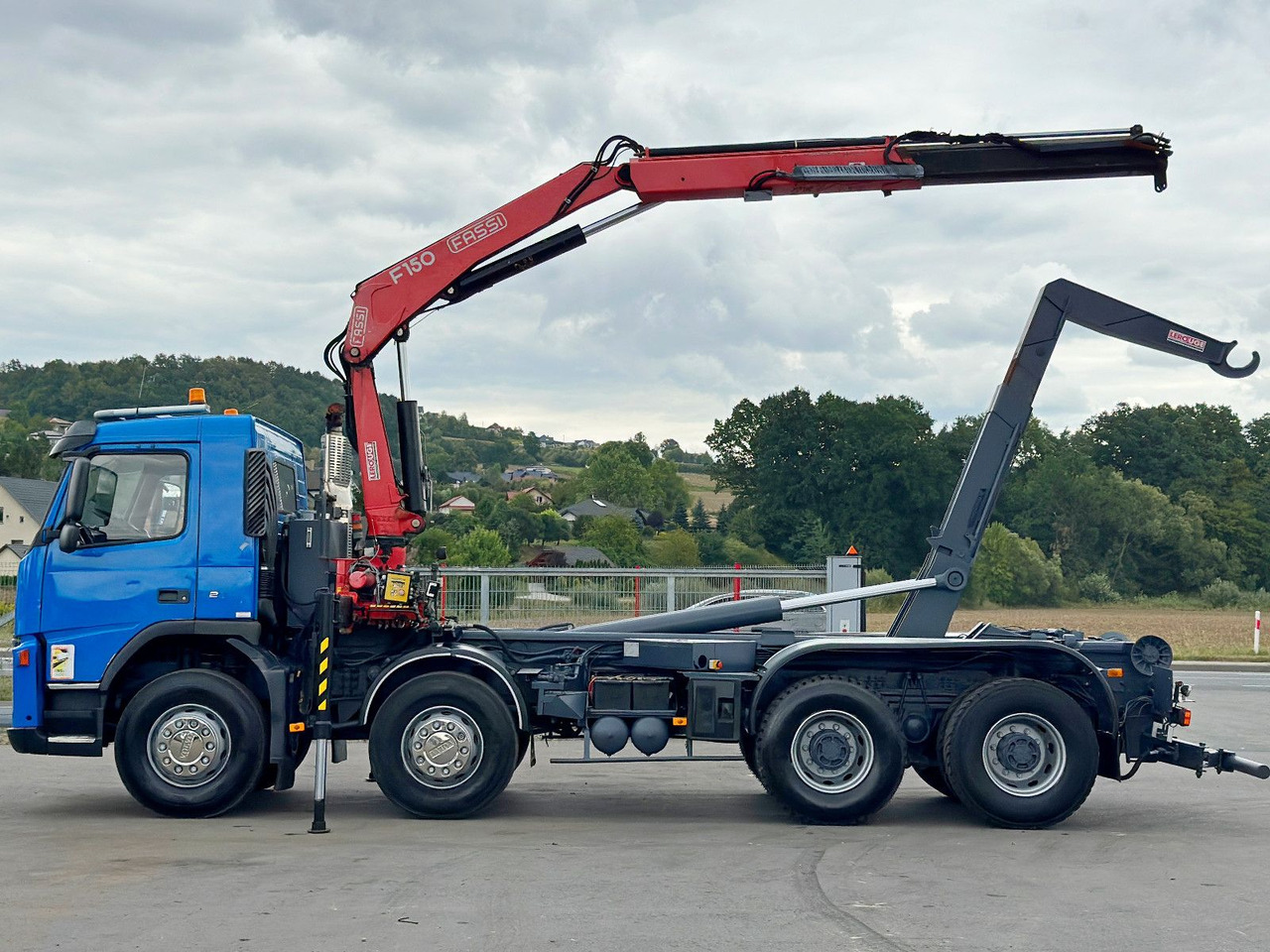 Volvo FM 12.420 * FASSI F150A.21 * 8x4 * TOP - Hook lift truck, Crane truck: picture 5 Volvo FM 12.420 * FASSI F150A.21 * 8x4 * TOP - Hook lift truck, Crane truck: picture 5