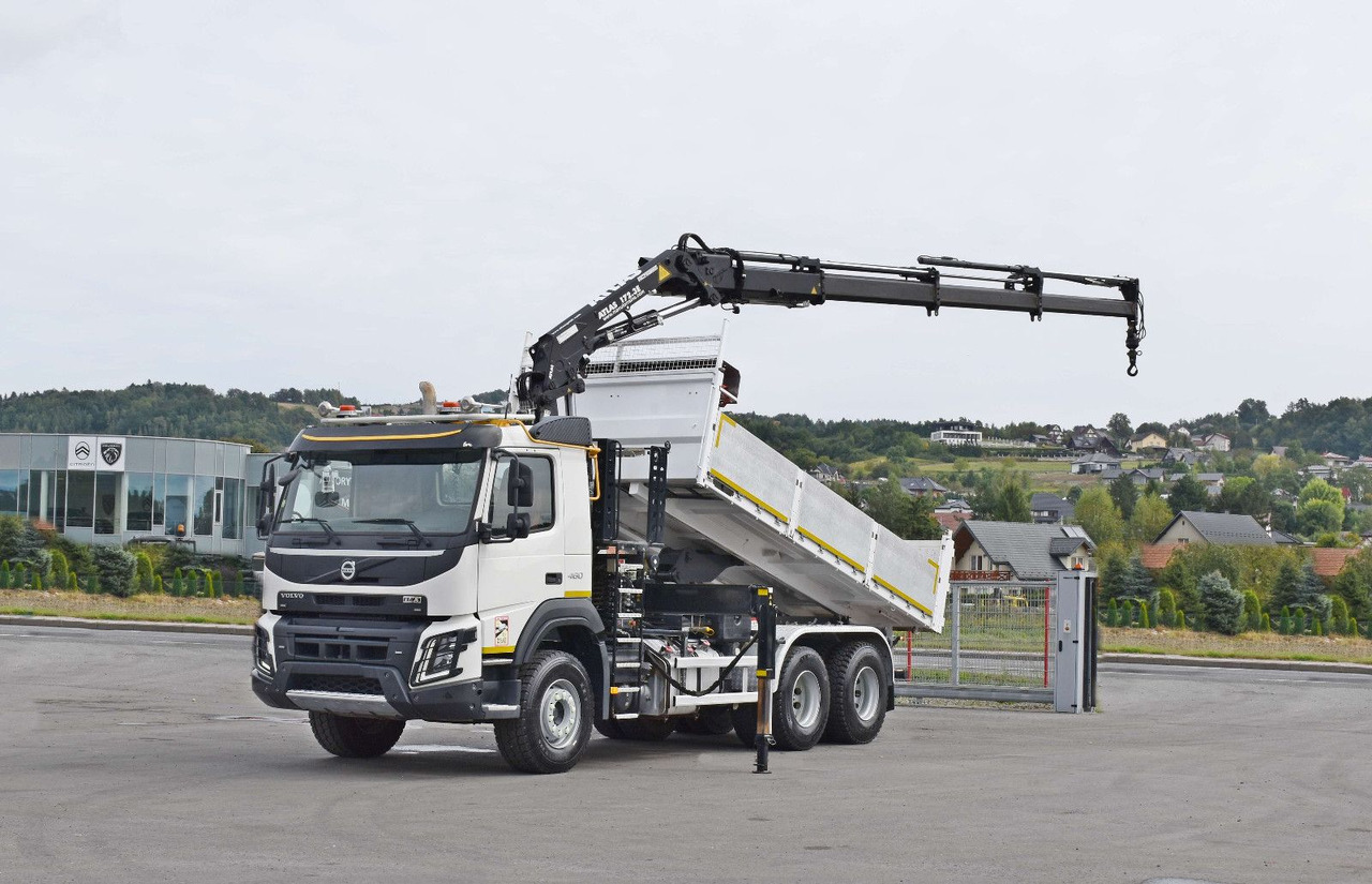 Volvo FMX 460 Kipper 5,40m *ATLAS 172.3E/FUNK *6x4 - Crane truck: picture 2 Volvo FMX 460 Kipper 5,40m *ATLAS 172.3E/FUNK *6x4 - Crane truck: picture 2