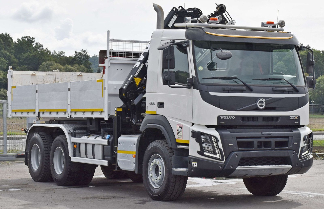 Volvo FMX 460 Kipper 5,40m *ATLAS 172.3E/FUNK *6x4 - Crane truck: picture 3 Volvo FMX 460 Kipper 5,40m *ATLAS 172.3E/FUNK *6x4 - Crane truck: picture 3