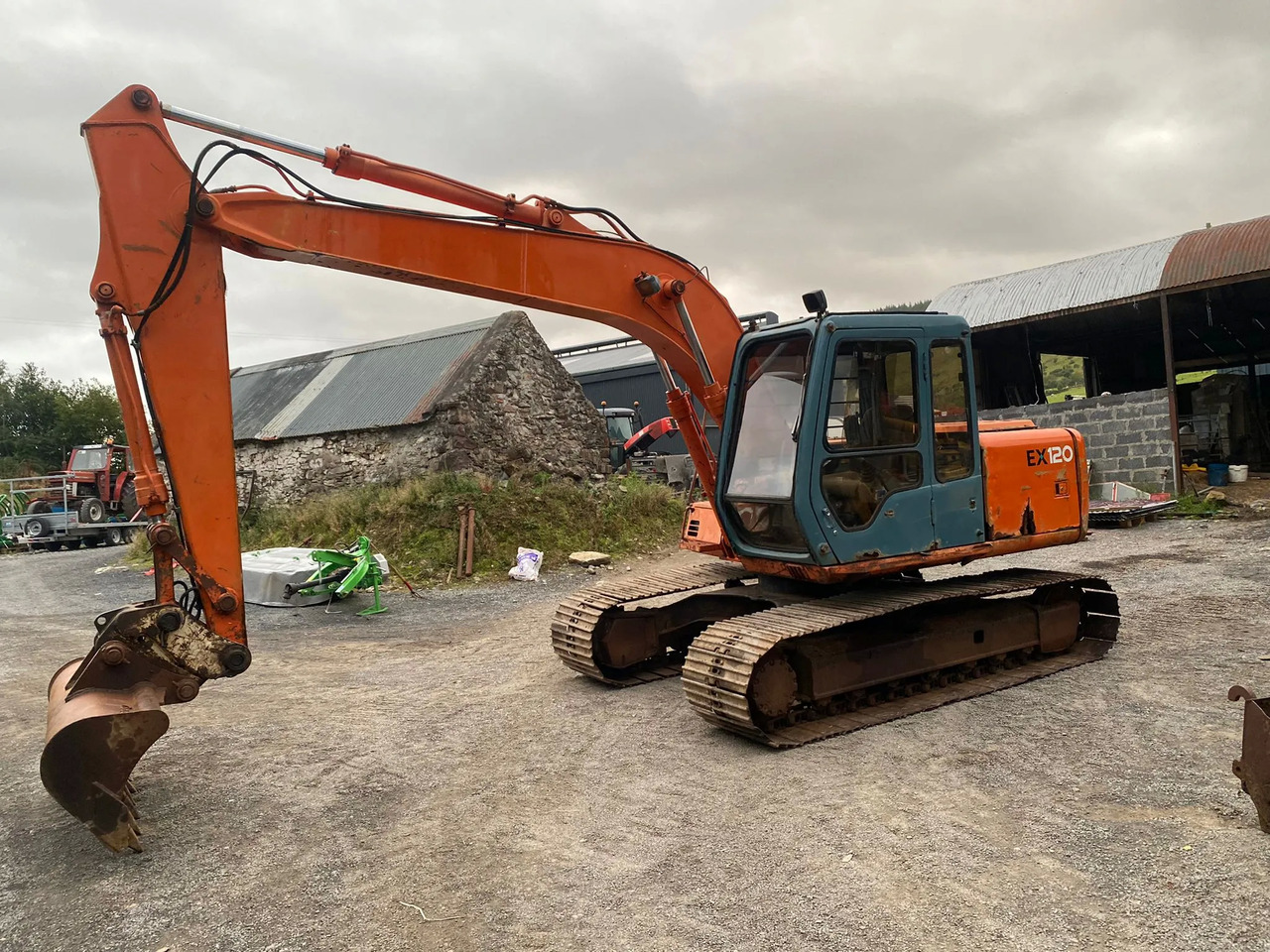 EX Hitachi 120-3 - Crawler excavator: picture 1 EX Hitachi 120-3 - Crawler excavator: picture 1
