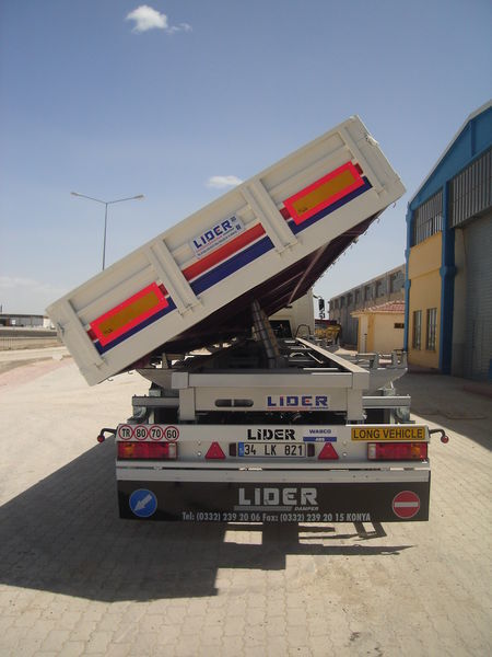 LIDER 2024 MODEL NEW FROM MANUFACTURER COMPANY - Tipper semi-trailer: picture 2 LIDER 2024 MODEL NEW FROM MANUFACTURER COMPANY - Tipper semi-trailer: picture 2