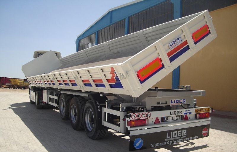 LIDER 2024 MODEL NEW FROM MANUFACTURER COMPANY - Tipper semi-trailer: picture 3 LIDER 2024 MODEL NEW FROM MANUFACTURER COMPANY - Tipper semi-trailer: picture 3