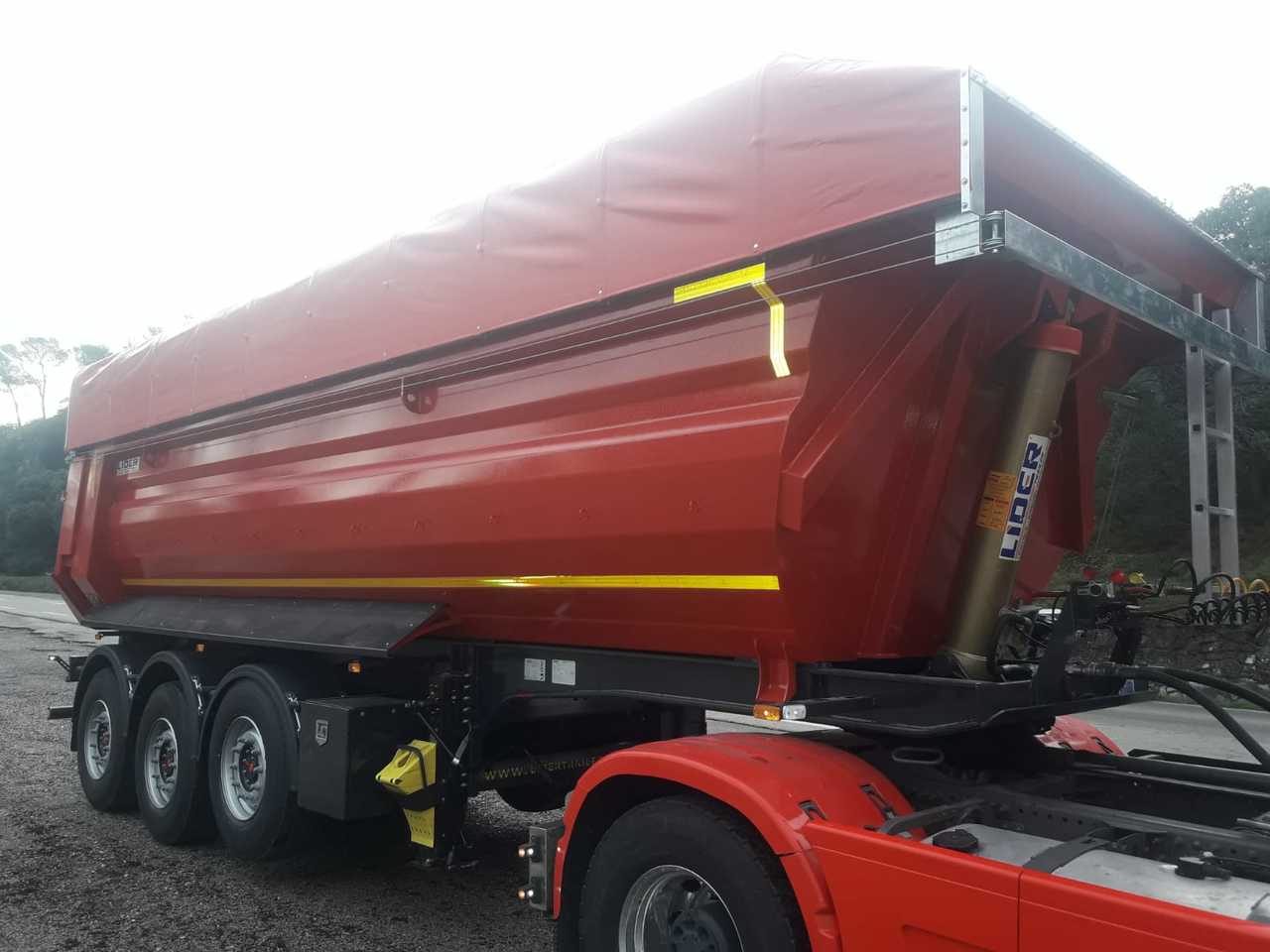 LIDER 2024 MODELS YEAR NEW (MANUFACTURER COMPANY LIDER TRAILER & TANKER - Tipper semi-trailer: picture 4 LIDER 2024 MODELS YEAR NEW (MANUFACTURER COMPANY LIDER TRAILER & TANKER - Tipper semi-trailer: picture 4