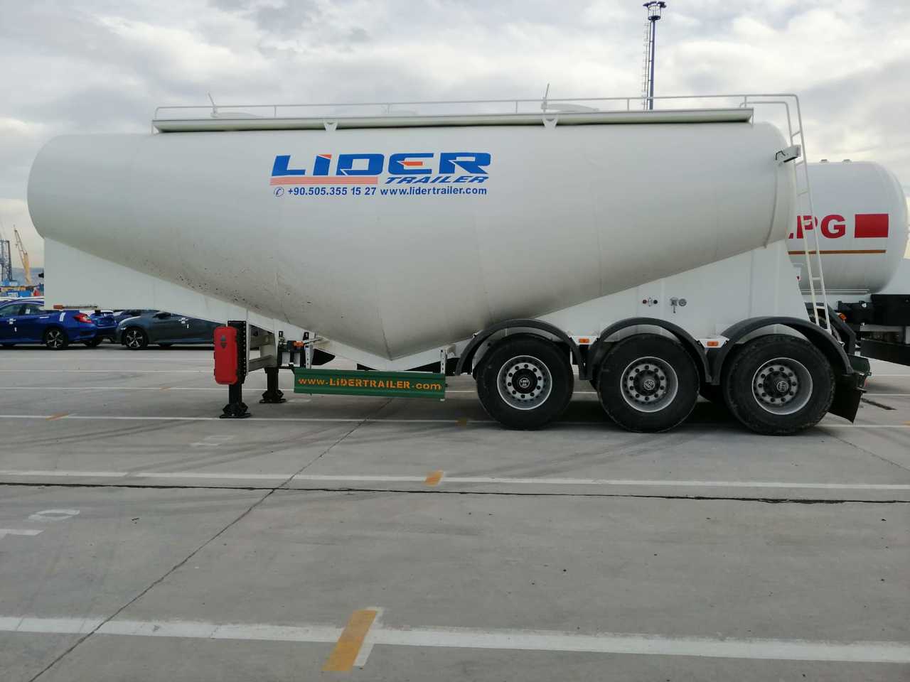 New Tank semi-trailer for transportation of cement LIDER 2025  MODEL NEW CEMENT TANKER: picture 15