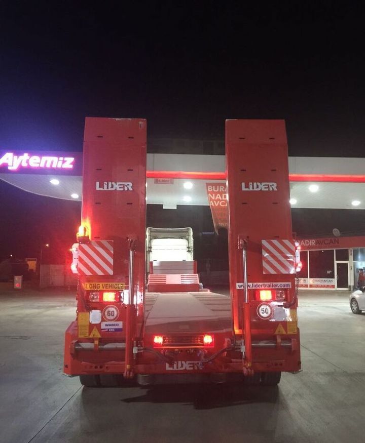 LIDER 2025 NEW DIRECTLY FROM MANUFACTURER COMPANY AVAILABLE IN STOCK - Low loader semi-trailer: picture 4 LIDER 2025 NEW DIRECTLY FROM MANUFACTURER COMPANY AVAILABLE IN STOCK - Low loader semi-trailer: picture 4