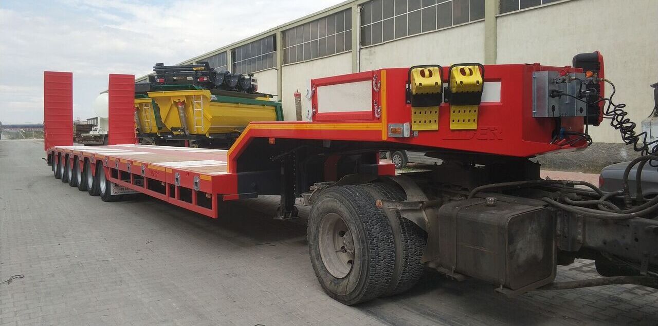 LIDER 2025 model 150 Tons capacity Lowbed semi trailer - Low loader semi-trailer: picture 3 LIDER 2025 model 150 Tons capacity Lowbed semi trailer - Low loader semi-trailer: picture 3