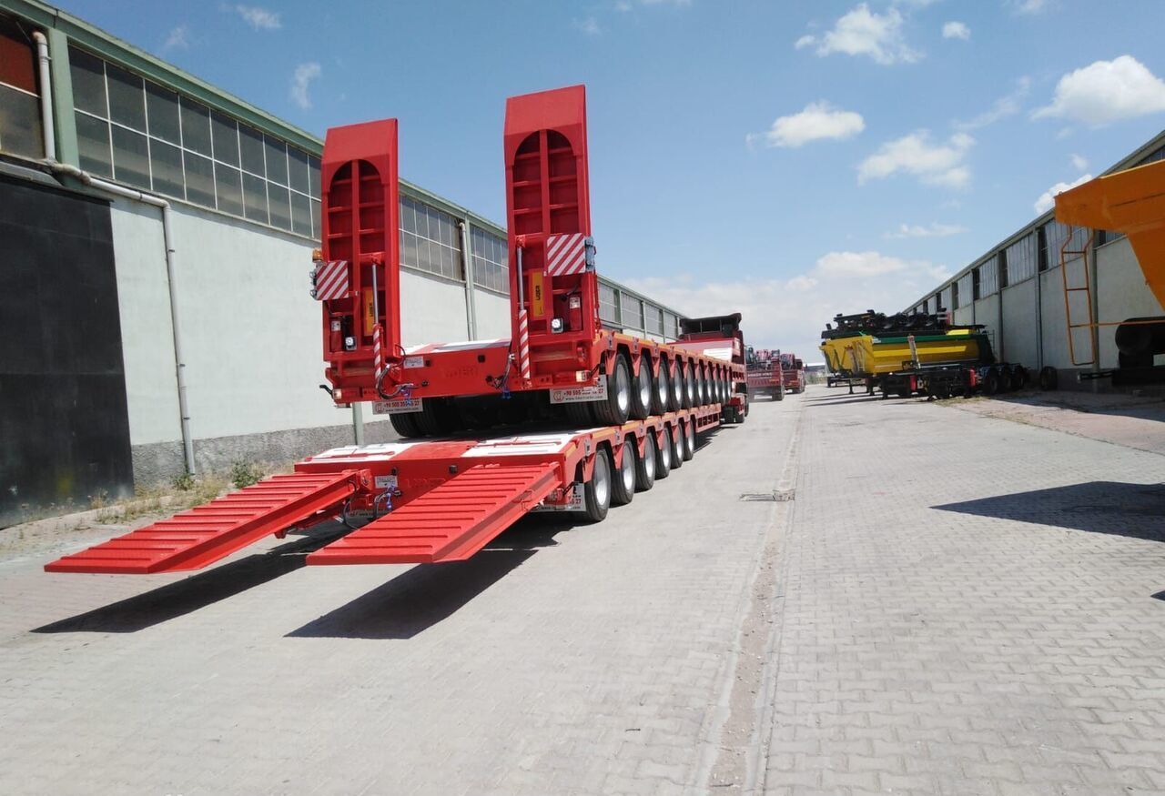 New Low loader semi-trailer LIDER 2025 model 150 Tons capacity Lowbed semi trailer: picture 12