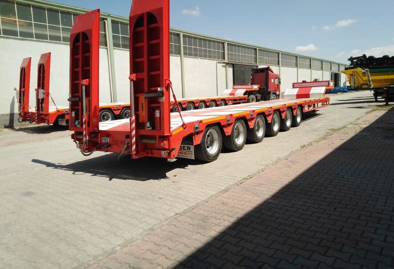 LIDER 2025 model 150 Tons capacity Lowbed semi trailer - Low loader semi-trailer: picture 5 LIDER 2025 model 150 Tons capacity Lowbed semi trailer - Low loader semi-trailer: picture 5