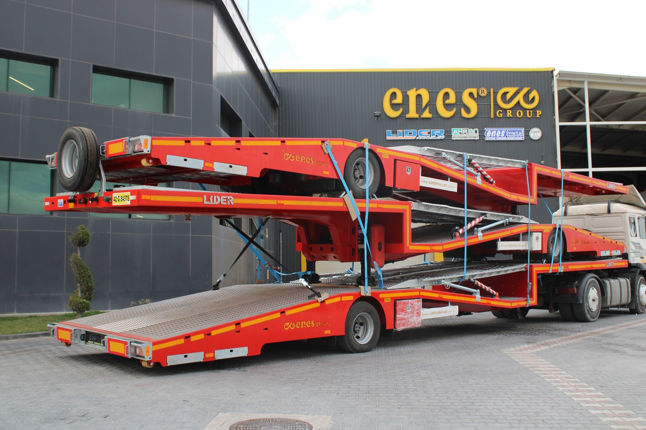 New Autotransporter semi-trailer for transportation of heavy machinery LIDER LIDER NEW 2025 MODEL Car Carrier: picture 6