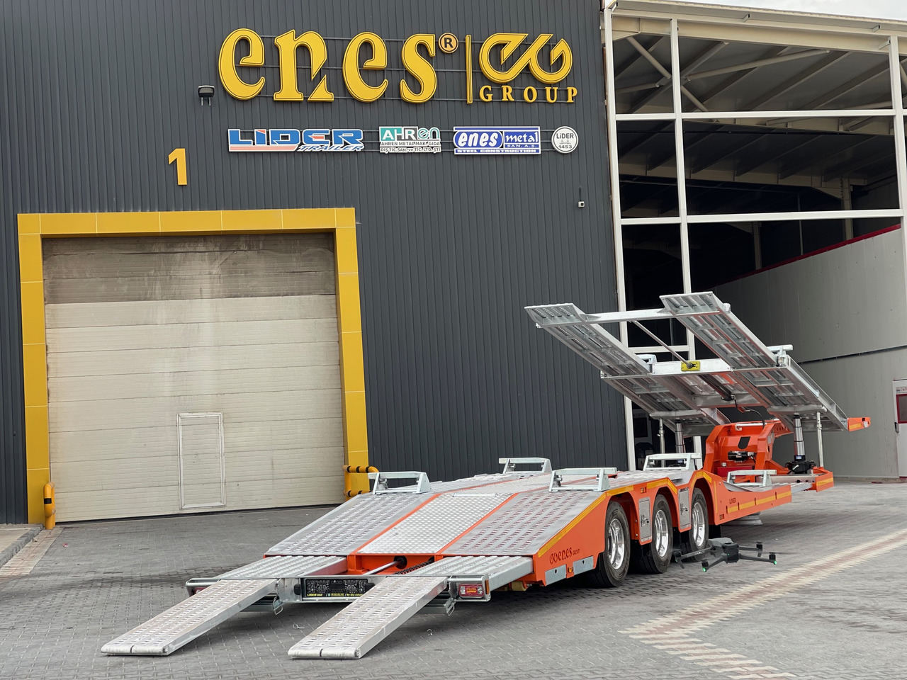 New Autotransporter semi-trailer for transportation of heavy machinery LIDER LIDER NEW 2025 MODEL Car Carrier: picture 10