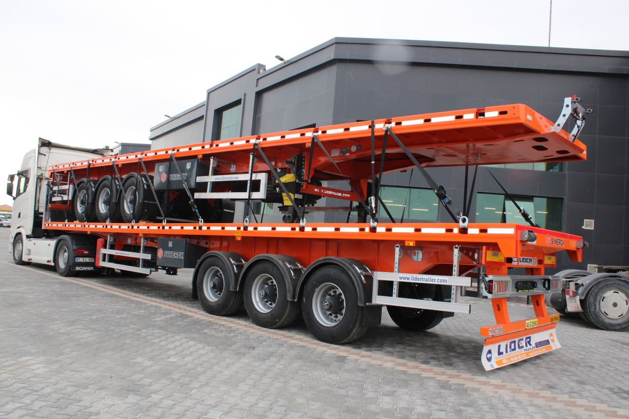 LIDER NEW 2024 MODELNEW READY IN STOCKS From MANUFACTURER STOCK - Dropside/ Flatbed semi-trailer: picture 4 LIDER NEW 2024 MODELNEW READY IN STOCKS From MANUFACTURER STOCK - Dropside/ Flatbed semi-trailer: picture 4