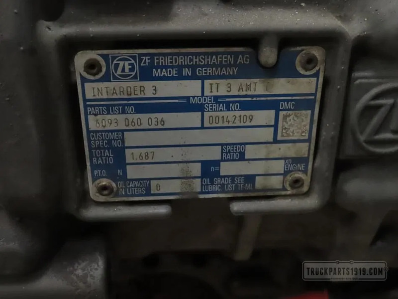 DAF 1912137 Versnellingsbak 12AS2131TD DAF - Gearbox for Truck: picture 4 DAF 1912137 Versnellingsbak 12AS2131TD DAF - Gearbox for Truck: picture 4