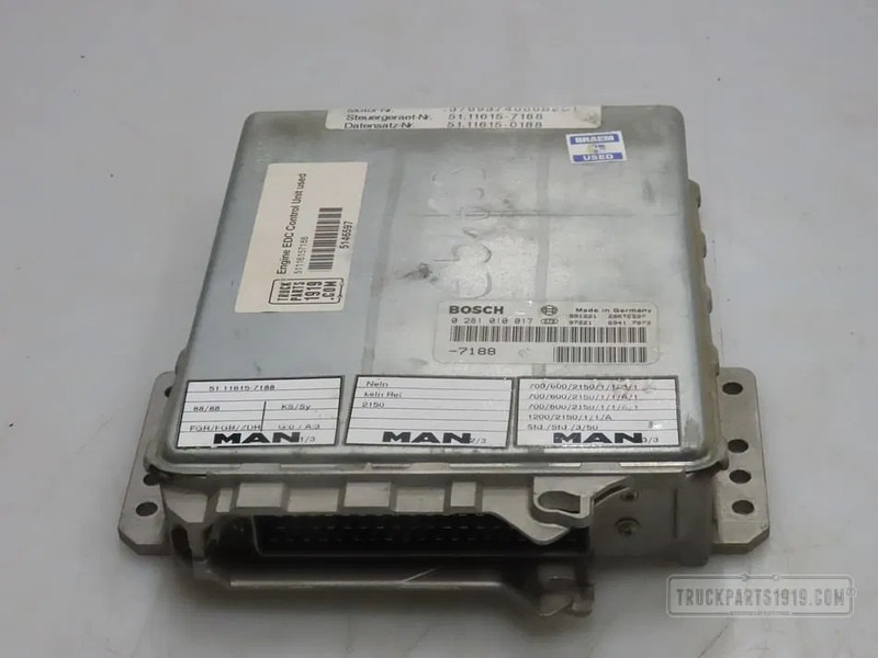 MAN 51116157188 Motorstuurdoos D2866LF35 - ECU for Truck: picture 1 MAN 51116157188 Motorstuurdoos D2866LF35 - ECU for Truck: picture 1