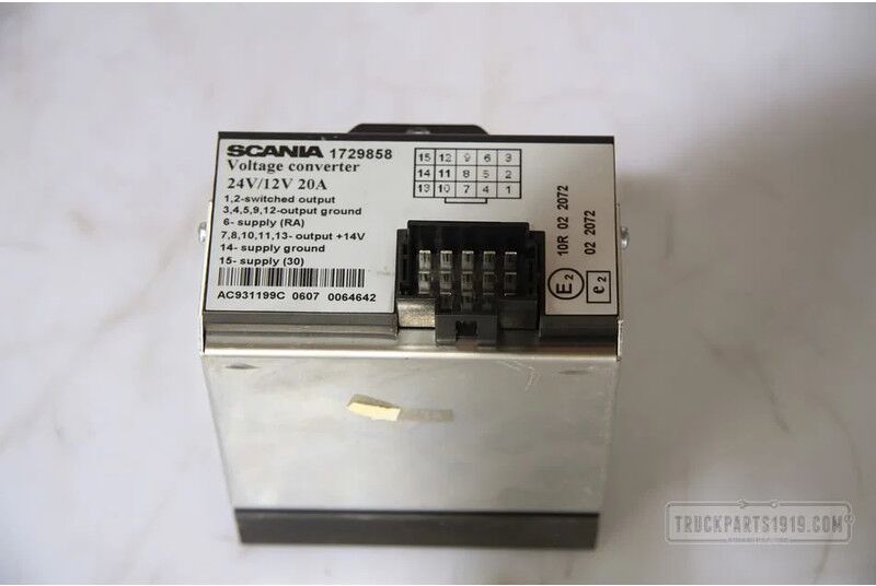 Scania Electrical System Omvormer Scania Used - Electrical system for Truck: picture 1 Scania Electrical System Omvormer Scania Used - Electrical system for Truck: picture 1