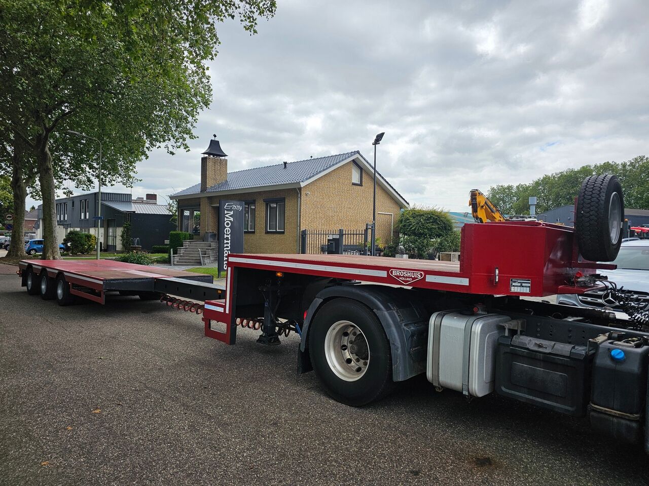 Broshuis 312N5SA Telescopic - Dropside/ Flatbed semi-trailer: picture 2 Broshuis 312N5SA Telescopic - Dropside/ Flatbed semi-trailer: picture 2