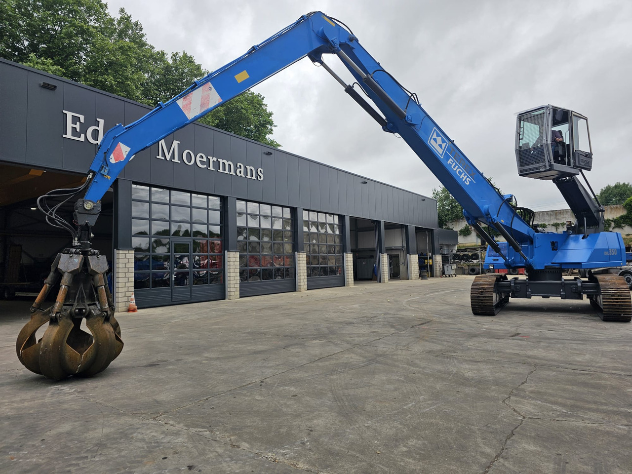 Fuchs RHL 350 Materialhandler With Adjustable Tracks - Waste/ Industry handler: picture 3 Fuchs RHL 350 Materialhandler With Adjustable Tracks - Waste/ Industry handler: picture 3