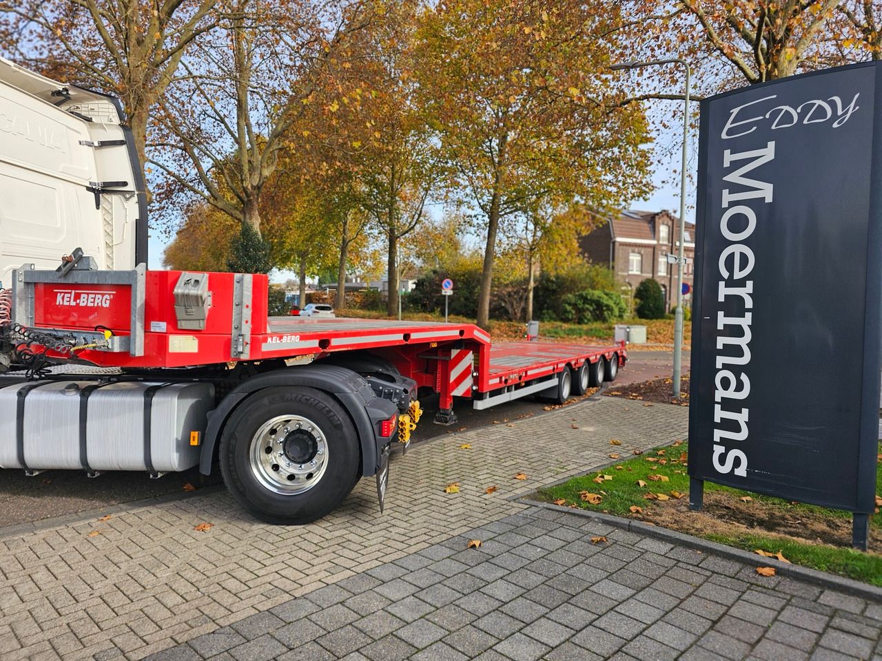 Kel-berg E50 S4 Telescopic - Low loader semi-trailer: picture 1 Kel-berg E50 S4 Telescopic - Low loader semi-trailer: picture 1
