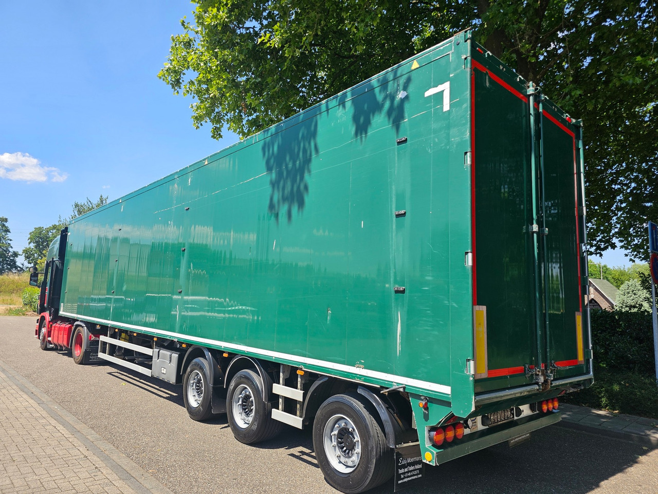 Knapen K200 With Steering Axle - Walking floor semi-trailer: picture 2 Knapen K200 With Steering Axle - Walking floor semi-trailer: picture 2