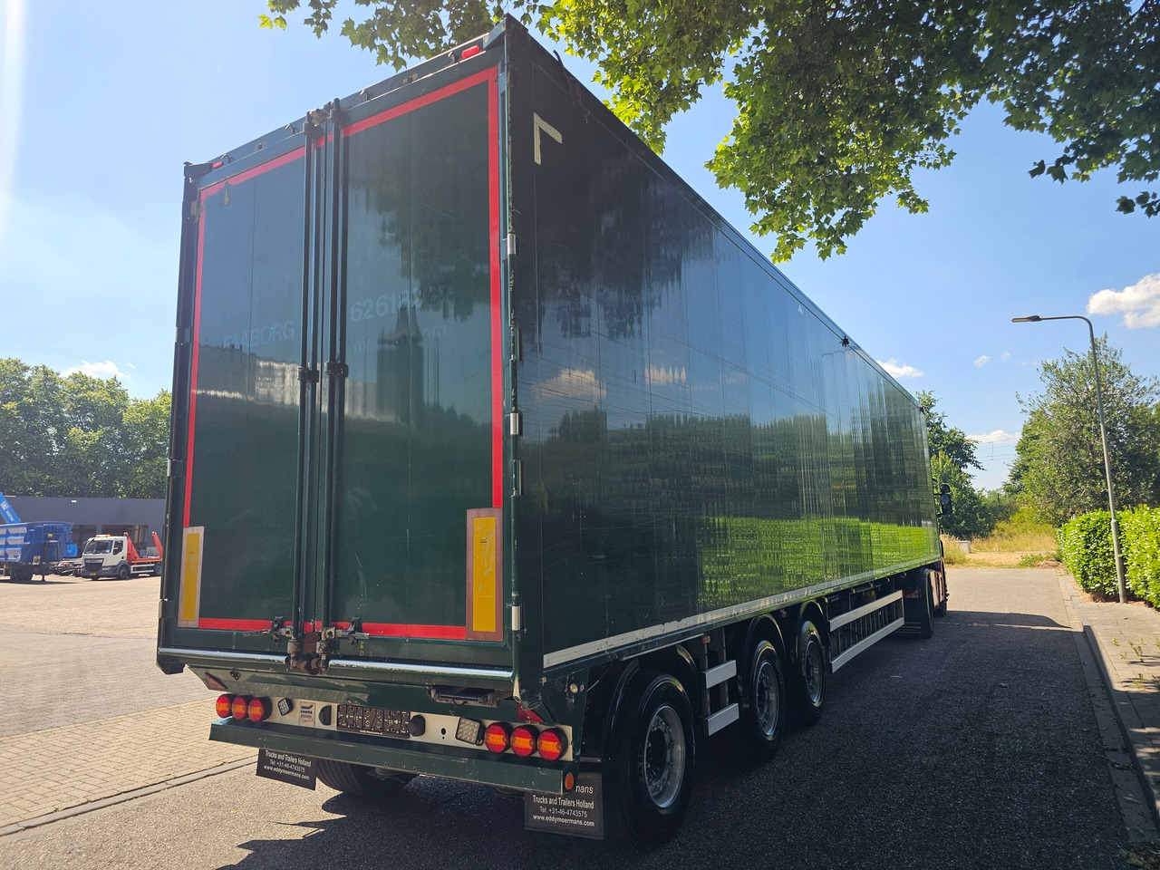 Knapen K200 With Steering Axle - Walking floor semi-trailer: picture 4 Knapen K200 With Steering Axle - Walking floor semi-trailer: picture 4