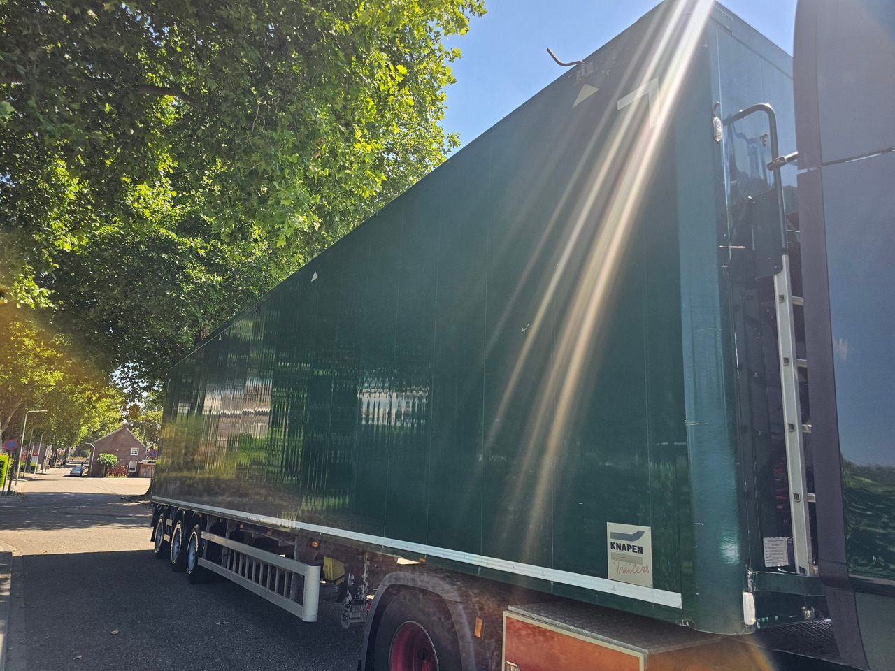 Knapen K200 With Steering Axle - Walking floor semi-trailer: picture 3 Knapen K200 With Steering Axle - Walking floor semi-trailer: picture 3