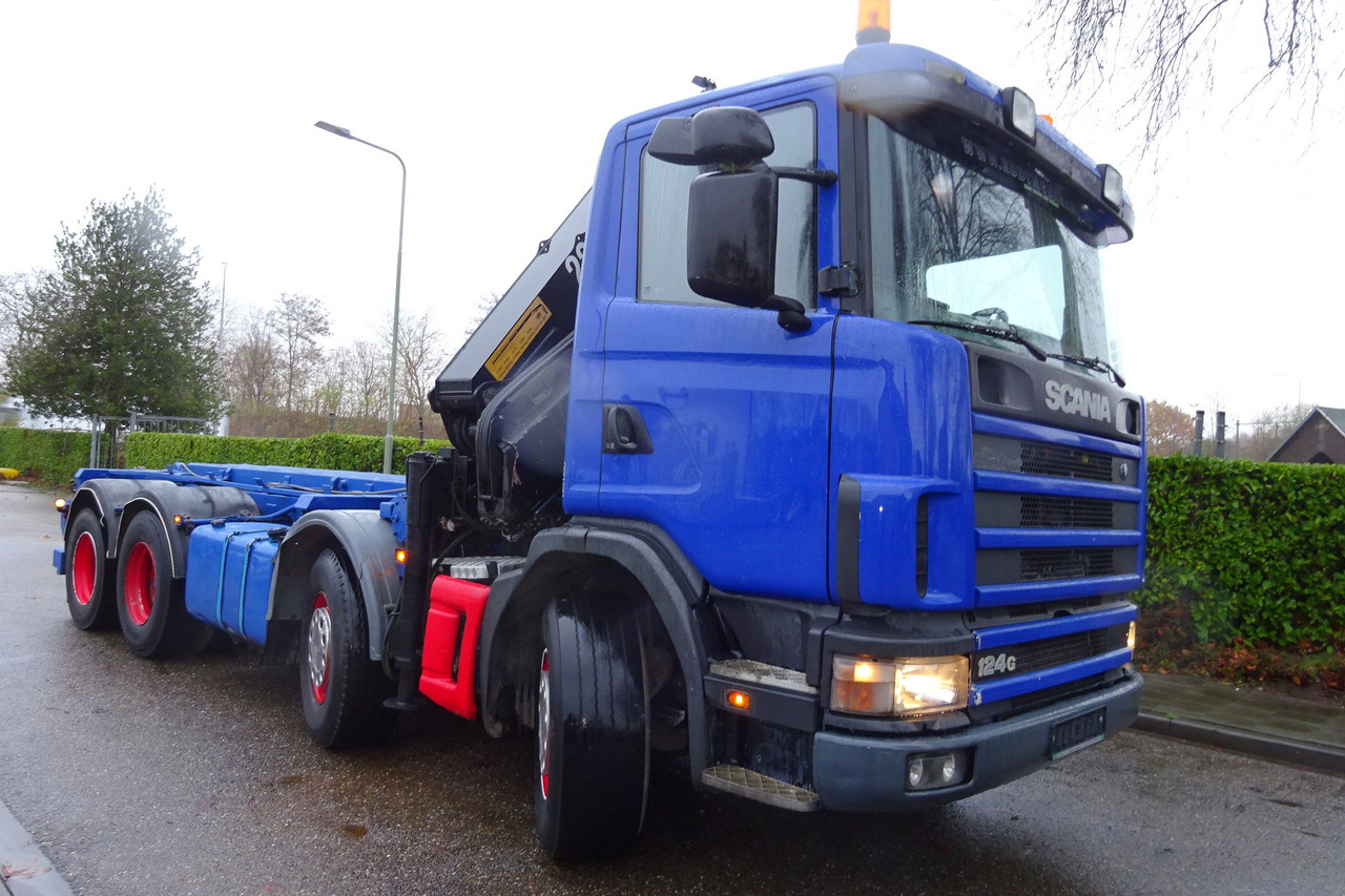 Crane truck Scania R 124G 420 8x2: picture 9