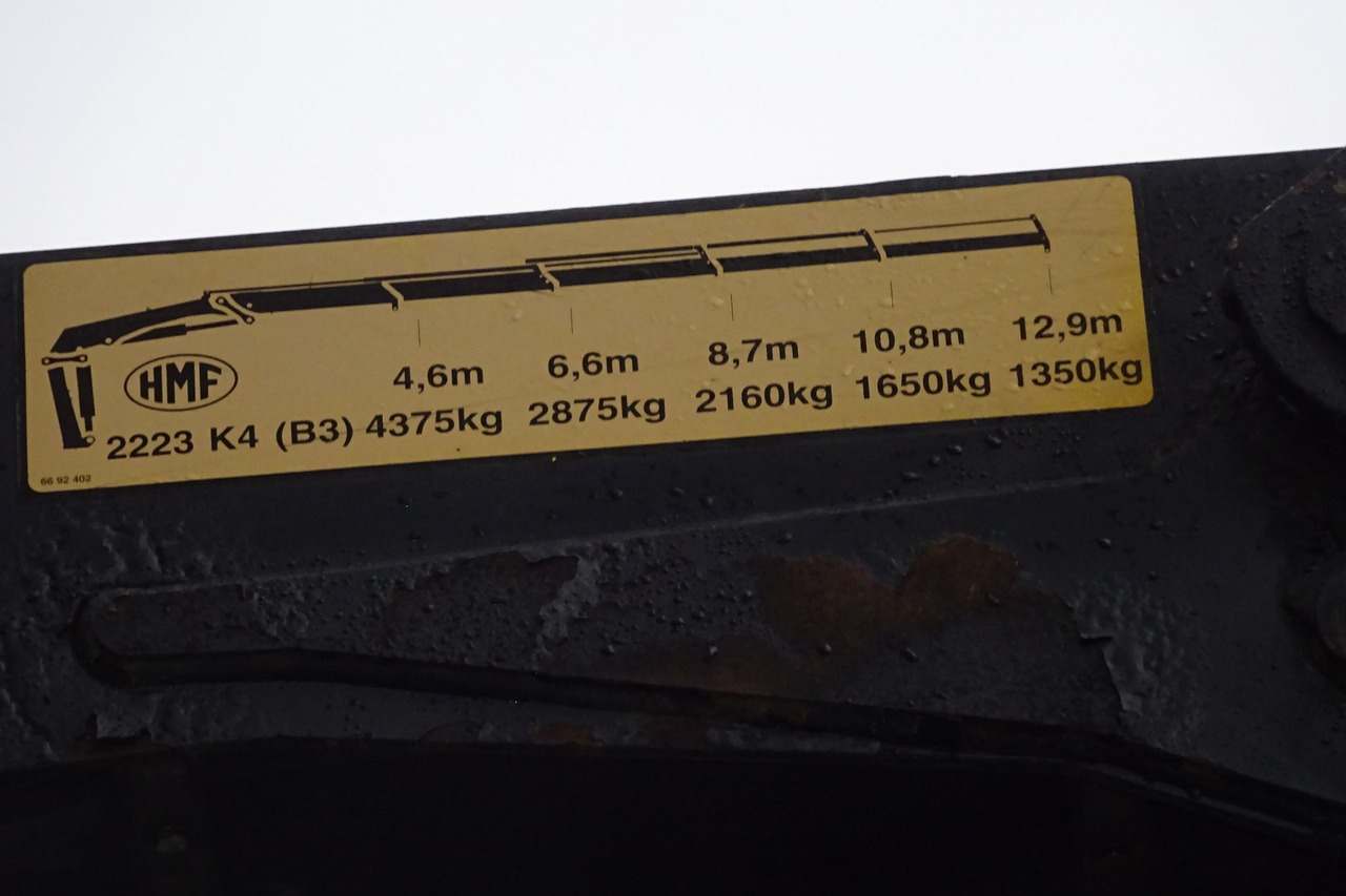 Crane truck Scania R 124G 420 8x2: picture 15