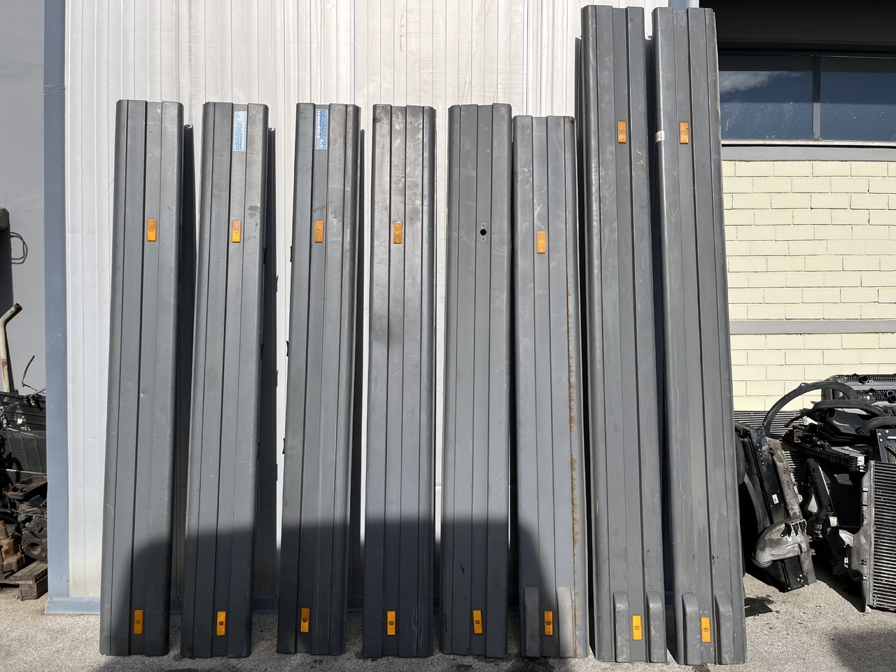 LATERAL UNDERRUN PROTECTION,PROTECTIVE RAIL,SIDE PANELLING, LEFT AND RIGHT MERCEDES-BENZ ATEGO - Aerodynamics/ Spoiler for Truck: picture 1 LATERAL UNDERRUN PROTECTION,PROTECTIVE RAIL,SIDE PANELLING, LEFT AND RIGHT MERCEDES-BENZ ATEGO - Aerodynamics/ Spoiler for Truck: picture 1
