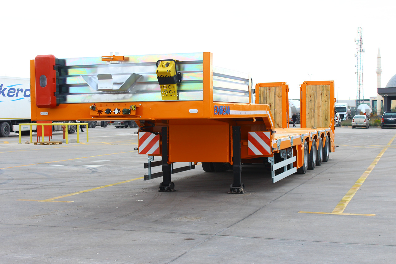 EMIRSAN 4 AXLE LOWBED SEMI TRAILER - Low loader semi-trailer: picture 2 EMIRSAN 4 AXLE LOWBED SEMI TRAILER - Low loader semi-trailer: picture 2