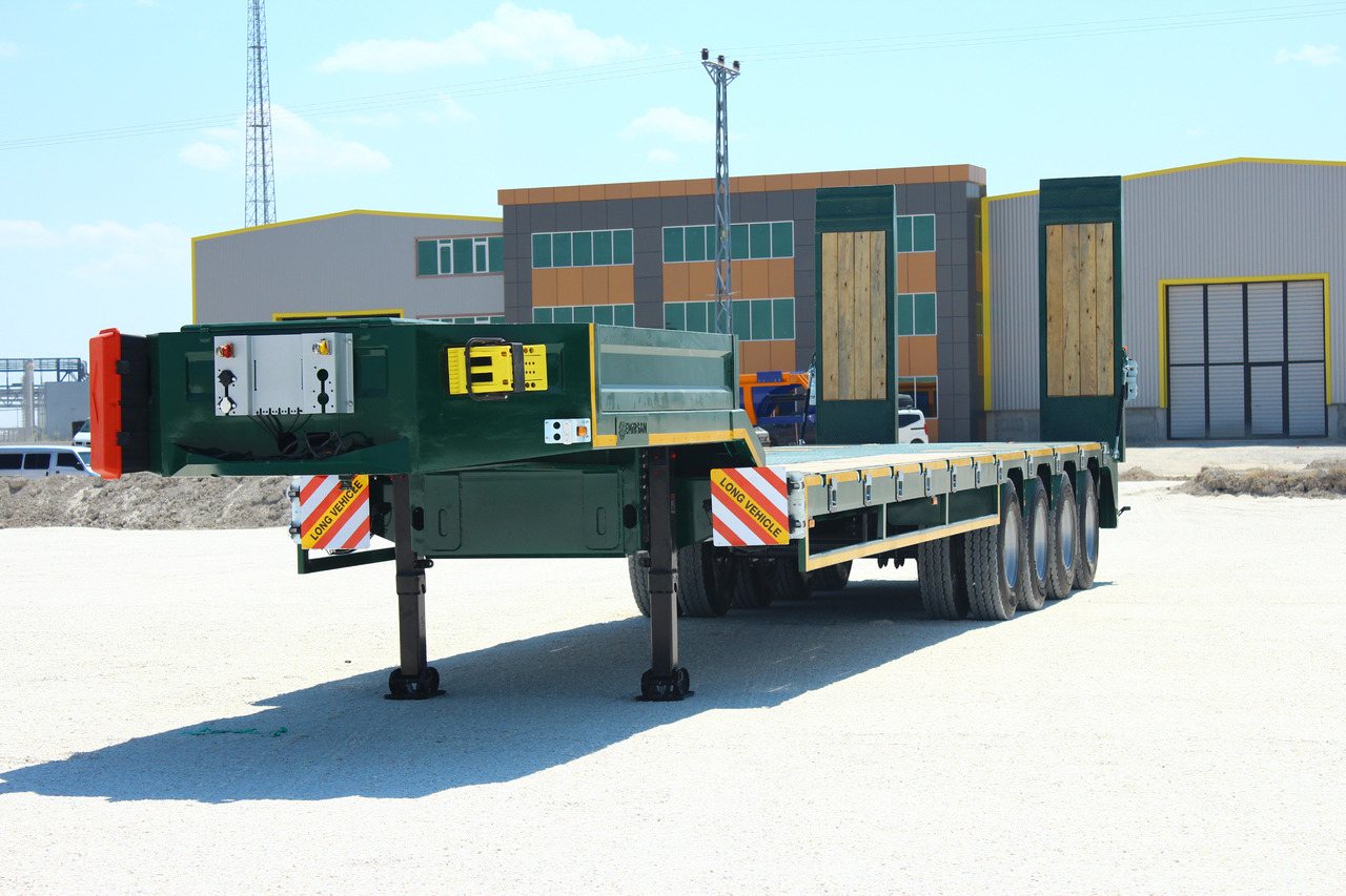 EMIRSAN 72 TONS CAPACITY 4 AXLE LOWBED - Low loader semi-trailer: picture 1 EMIRSAN 72 TONS CAPACITY 4 AXLE LOWBED - Low loader semi-trailer: picture 1