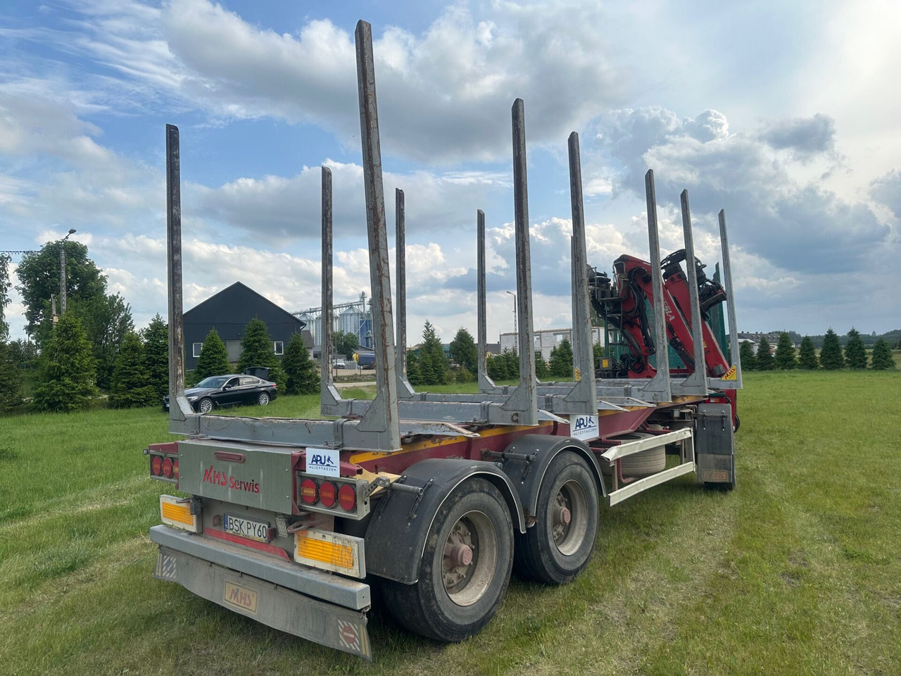 MHS przyczepa do przewozu drewna - Timber trailer: picture 4 MHS przyczepa do przewozu drewna - Timber trailer: picture 4