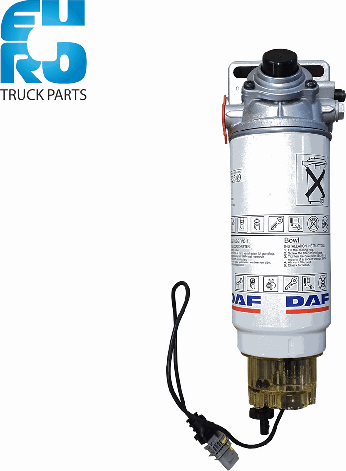 DAF BRANDSTOFVOORFILTER/WATERAFSCHEIDER 2162553 - Fuel filter for Truck: picture 1 DAF BRANDSTOFVOORFILTER/WATERAFSCHEIDER 2162553 - Fuel filter for Truck: picture 1