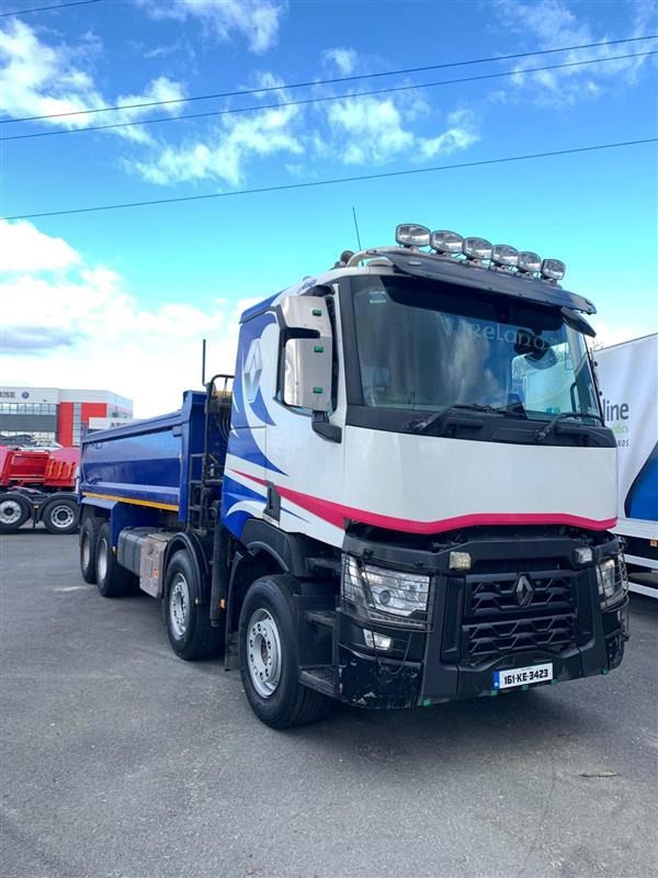2016 Renault Trucks C 430.32 8X4 RK E6 - Tipper, Crane truck: picture 1 2016 Renault Trucks C 430.32 8X4 RK E6 - Tipper, Crane truck: picture 1