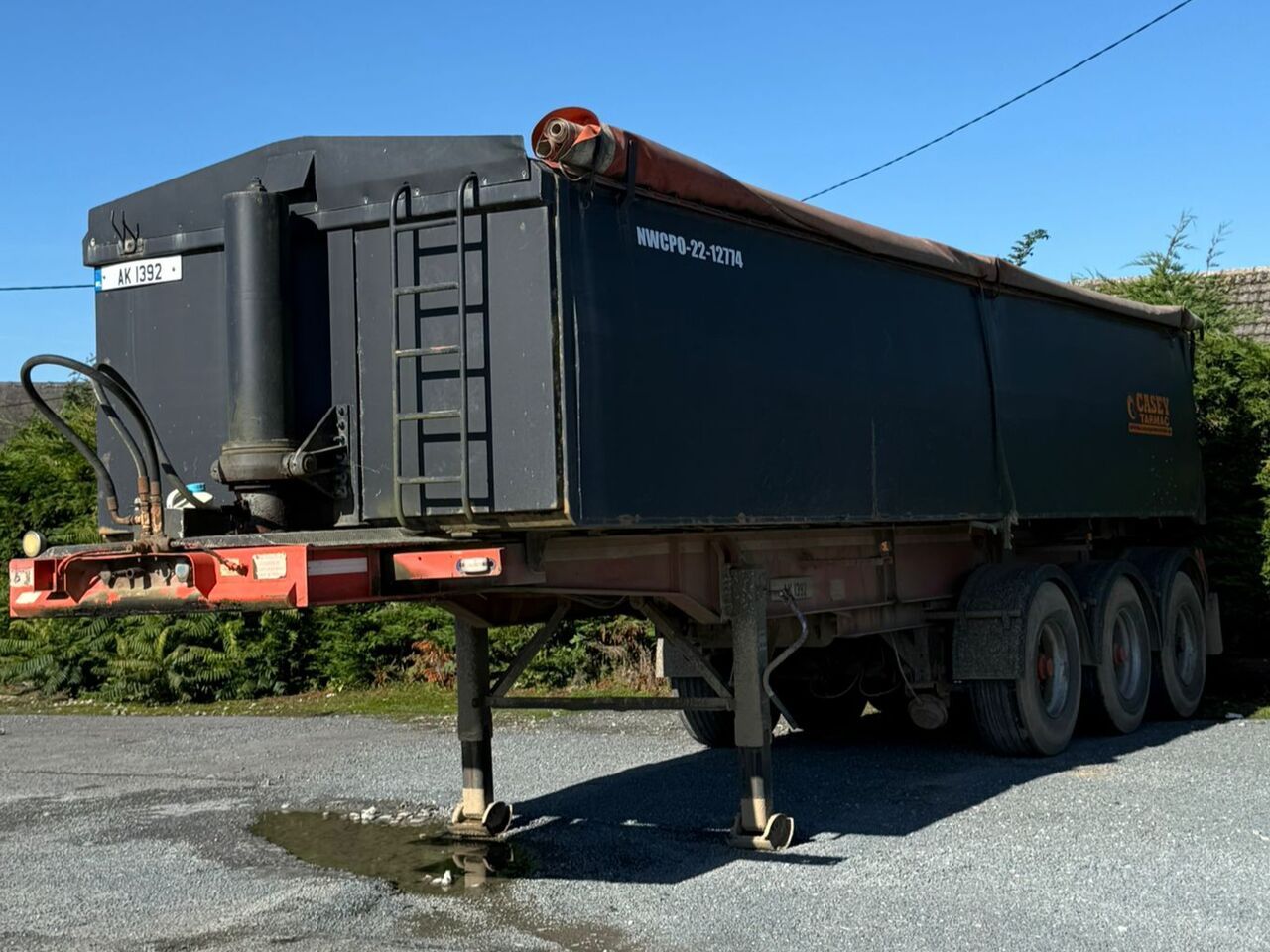Dennison Tri-Axle Tipping Trailer - Tipper semi-trailer: picture 1 Dennison Tri-Axle Tipping Trailer - Tipper semi-trailer: picture 1