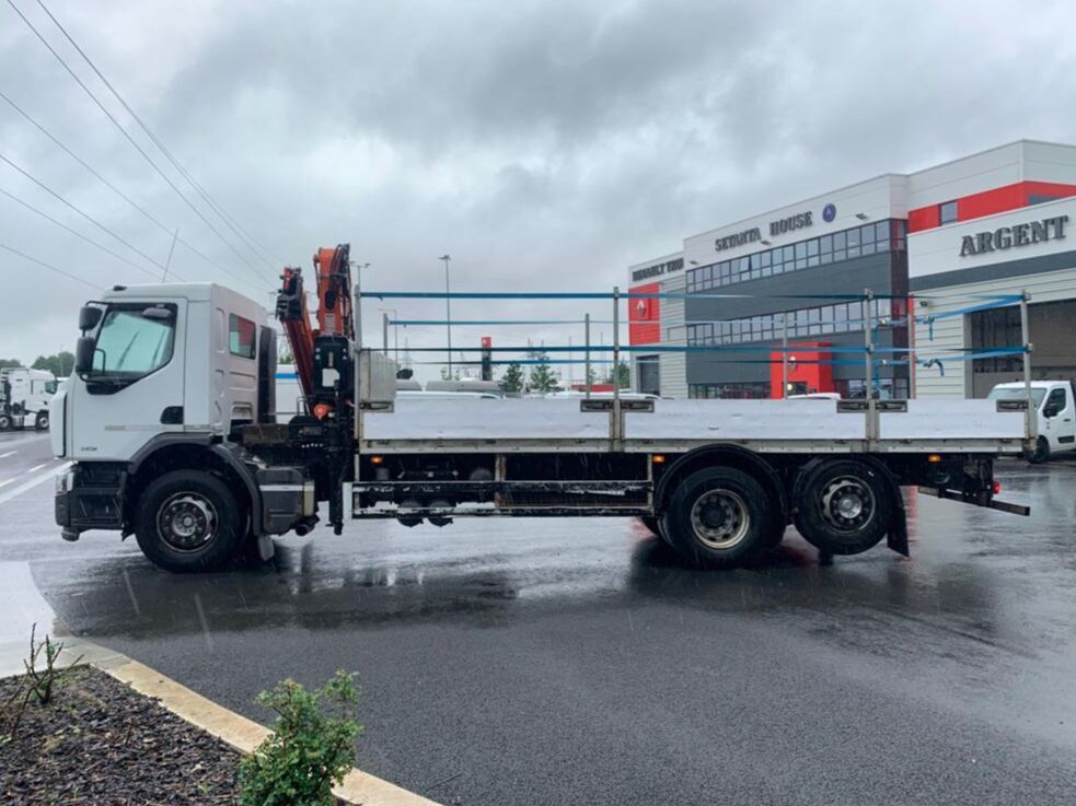 Renault Premium Lander - Dropside/ Flatbed truck, Crane truck: picture 4 Renault Premium Lander - Dropside/ Flatbed truck, Crane truck: picture 4