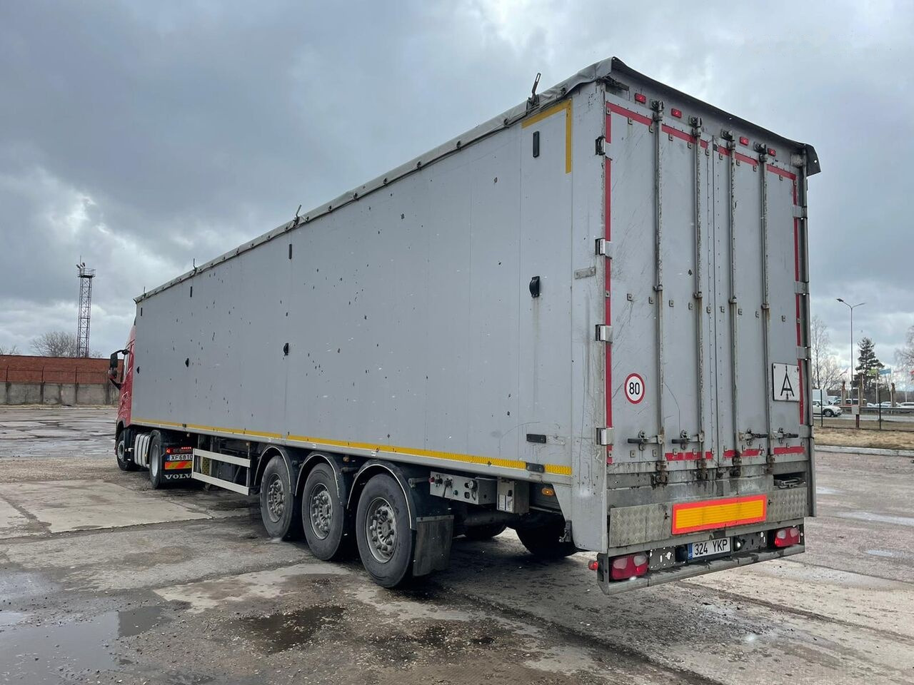 Polkon NWF192 - Tipper semi-trailer: picture 1 Polkon NWF192 - Tipper semi-trailer: picture 1