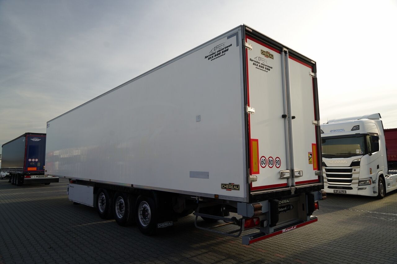 Chereau CHŁODNIA / MAXIMA 1300 / HAKÓWKA / OŚ PODNOSZONA / KOSZ NA PALET - Refrigerator semi-trailer: picture 3 Chereau CHŁODNIA / MAXIMA 1300 / HAKÓWKA / OŚ PODNOSZONA / KOSZ NA PALET - Refrigerator semi-trailer: picture 3