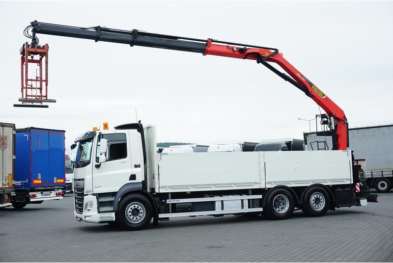 DAF CF / 480 / 6 X 2 / SKRZYNIOWY + HDS / PALFINGER PK 22 001L / OŚ - Dropside/ Flatbed truck, Crane truck: picture 4 DAF CF / 480 / 6 X 2 / SKRZYNIOWY + HDS / PALFINGER PK 22 001L / OŚ - Dropside/ Flatbed truck, Crane truck: picture 4