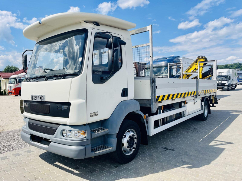 DAF LF 55 180 RHD Flatbed ATLAS AK 60.1 A2 Crane - Dropside/ Flatbed truck, Crane truck: picture 2 DAF LF 55 180 RHD Flatbed ATLAS AK 60.1 A2 Crane - Dropside/ Flatbed truck, Crane truck: picture 2