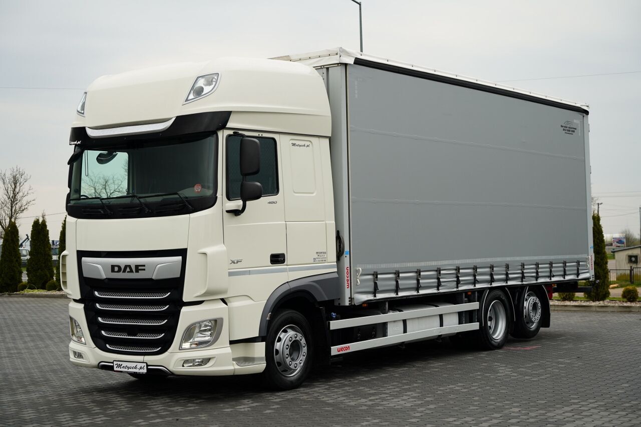 DAF XF 480 / SOLÓWKA / SSC / 6X2 / OŚ PODNOSZONA / - Curtainsider truck: picture 1 DAF XF 480 / SOLÓWKA / SSC / 6X2 / OŚ PODNOSZONA / - Curtainsider truck: picture 1