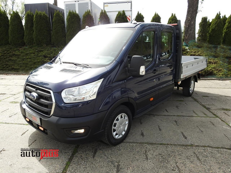 Ford TRANSIT SKRZYNIA PODWÓJNA KABINA DOKA 7 MIEJSC TEMPOMAT KLIMATYZ - Flatbed van, Combi van: picture 1 Ford TRANSIT SKRZYNIA PODWÓJNA KABINA DOKA 7 MIEJSC TEMPOMAT KLIMATYZ - Flatbed van, Combi van: picture 1