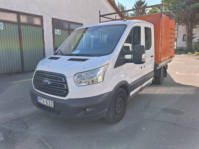 Ford Transit - Doka Pritsche + Plane - Curtain side van, Combi van: picture 1 Ford Transit - Doka Pritsche + Plane - Curtain side van, Combi van: picture 1